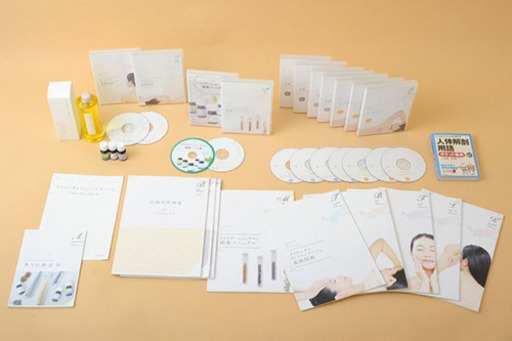 【値下げ★マッサージ教材】オリエンタルリンパドレナージュ教本・DVD エステ開業セット