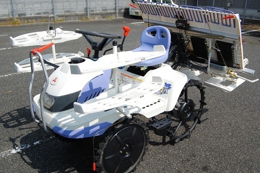 ★三菱 4条植え 6馬力 クランク 乗用田植機 LC4A リコイル式 整備済み品