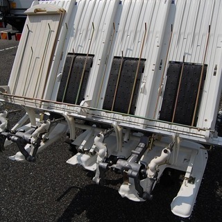 ★三菱 4条植え 6馬力 クランク 乗用田植機 LC4A リコイル式 整備済み品の画像
