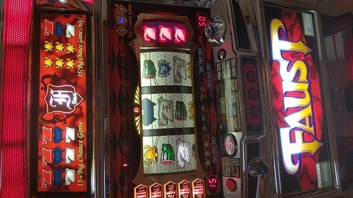 （まとめ出品優先中）パチスロ実機　４号機ファウスト＆ハイパーラッシュ　（山佐）　レア台