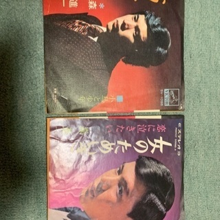 昔のレコード 森 進一 EPの画像