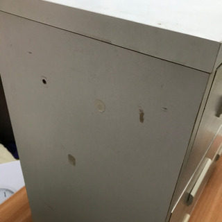 薄型白いチェスト　差し上げます。(受付終了しました)の画像