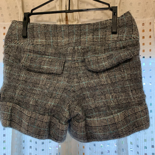 交換可 チェク ショートパンツの画像