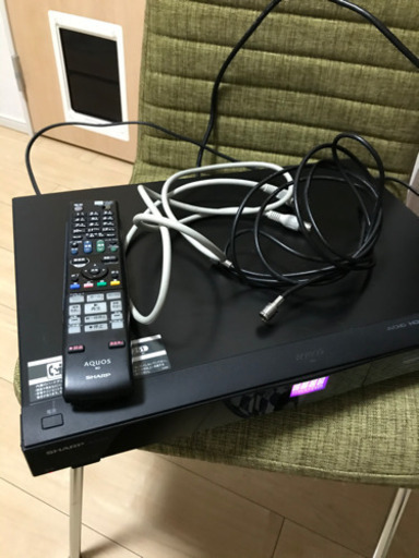 SHARP/シャープBD-HDS53 Blu-rayレコーダー☆HDD320GB☆1チューナー☆初期化済み☆リモコンHDMI端子やテレ