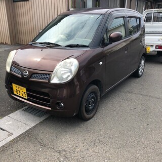 ディズニーハンドルカバー、ステッカー★総額8.8万円 平成18年式 ニッサン モコ E(MG22S) 11.5万キロ 車検令和3年2月 ブラウンの画像