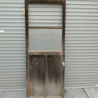 建具 扉 ドア アンティーク ガラス doorの画像