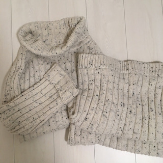 ナノユニバースのニットセットアップ