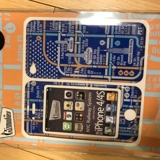 iPhone4/4S用 携帯シール