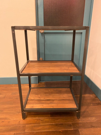 【アイアン×ウッド】インダストリアル系　デザインラック