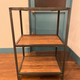 インダストリアル　アイアン　ウッドラック　ラック　 飾り棚 楽天市場】【インダストリアル 家具 シェルフ ウッド 木 アイアン 什器