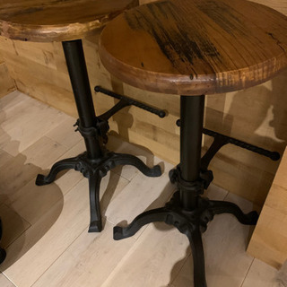 カウンター チェア ペア DULTON ダルトン 北欧家具 アンティーク