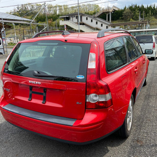 激安☆ボルボV50 2.4革シート　純正ナビ　パワーシート　ETC ローン、下取可の画像