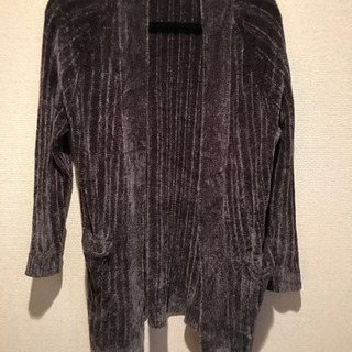 ZARA カーディガン　グレーの画像