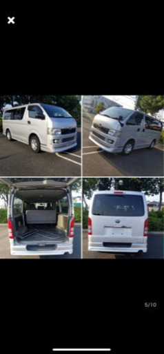 ハイエース200系のエアロ