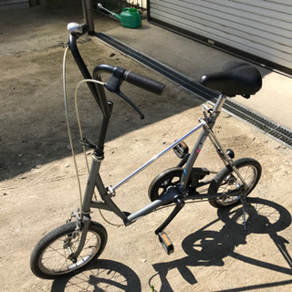 【愛知県】折りたたみ自転車　ワンタッチピクニカ　ブリジストン　現状品