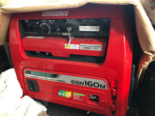 新ダイワ　溶接機　egw 160m やまびこ　ウエルダー