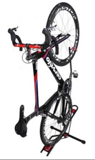 スポーツ自転車縦置きスタンド