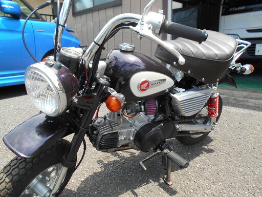 ★取引終了★モンキー(Z50J)カスタム88cc《くるくるハンドル》ヨシムラ付12Ｖ