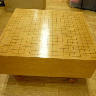 ツムラ 碁盤  足付 足つき碁盤 45.5㎝×42㎝ 厚み1５㎝...