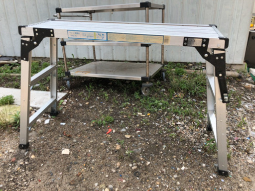 アルミ洗車台 しっかりしてます!!  しげん屋