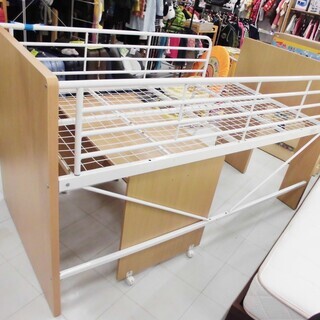 ニトリ システムベッド 幅102×奥205×高さ117㎝ キッズ用 キャスター