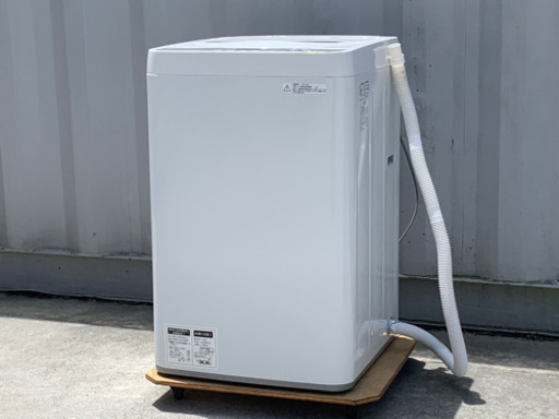 シャープ 洗濯機 5.5kg◇2018年製◇ES-GE5B-T◇ホワイト◇JW-0070