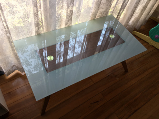 NOCE ガラス ローテーブル