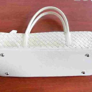 ◆お引取り限定/三重県◆ 中古 ハンドバッグ  白  Sの画像