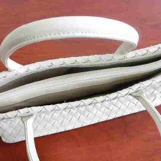 ◆お引取り限定/三重県◆ 中古 ハンドバッグ  白  Sの画像