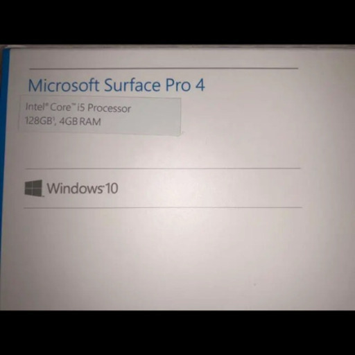 タイプカバー付き Microsoft surface pro4  128GB