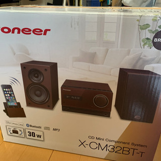 pioneer CD mini component system...
