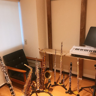 彩愛音楽教室生徒募集♫フルート、クラリネット、サックス