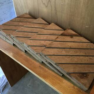 ウッドタイル 5枚の画像