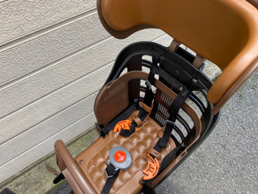 【子供乗せ自転車】ヘッドレスト付チャイルドシート搭載limini+