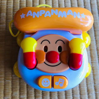 取引中　アンパンマン  にこにこばぁー でんわ(電池なし)の画像