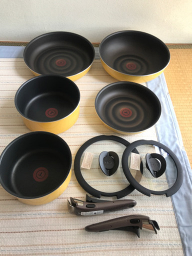 今年購入T-fal 鍋 フライパン 美品 ガス火 ingenio