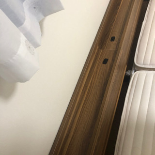 ベッド マットレス付き キングサイズの画像