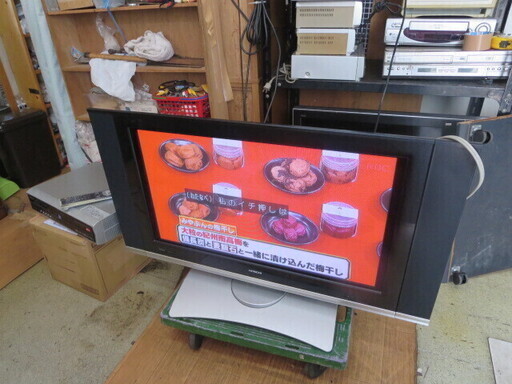 日立プラズマテレビ40型　外部HDD付き