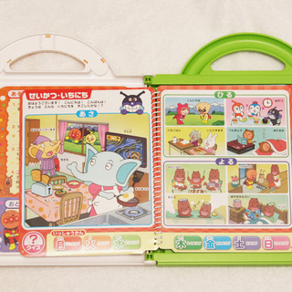 アンパンマン　おしゃべりいっぱいことばずかん　デラックスの画像