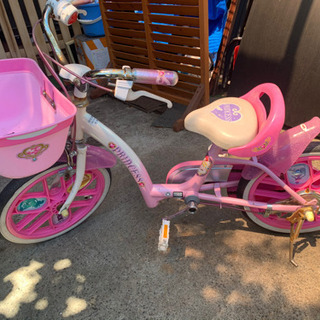 🌹 アイデス  [幼児用自転車 プリンセス16シャイニー]中古品...