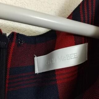 CECIL McBEEオフショルダーミニワンピース【M】の画像