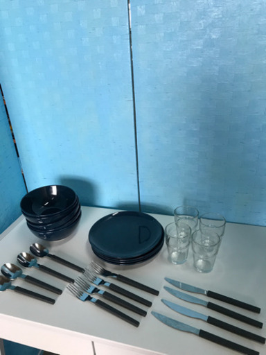 IKEAモデルルーム使用食器セットは、如何でしょうか