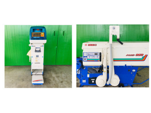 セット売り！　イセキ　籾摺り機　パールメイト350  イセキ　自動選別計量機　ポリメイト10