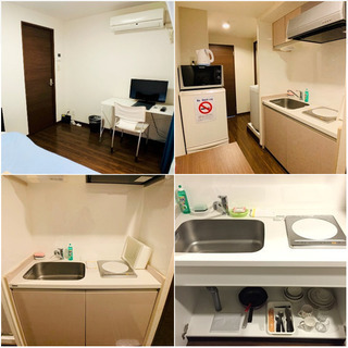 ⭐マンスリー9H⭐【六本木駅徒歩5分！】❗️更にお安く価格改定しました❗️来店不要・即日入居可・家具家電・Wi-Fi完備！  - 短期賃貸