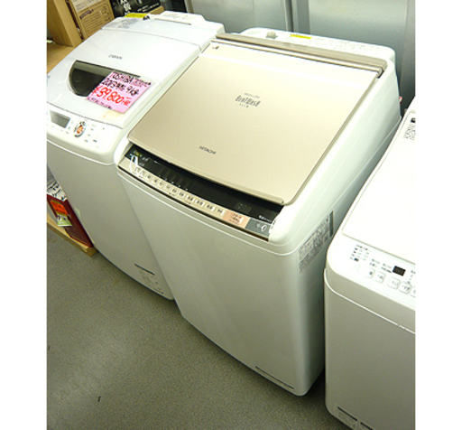 札幌【7kg 洗濯機 日立 ビートウォッシュ 2018年製】乾燥3.5kg BW-DV703S HITACHI 洗濯乾燥機 西岡店