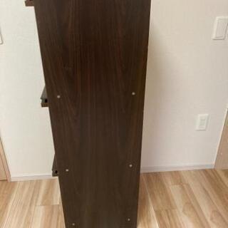 マガジン　ラック　三段　棚 本棚の画像