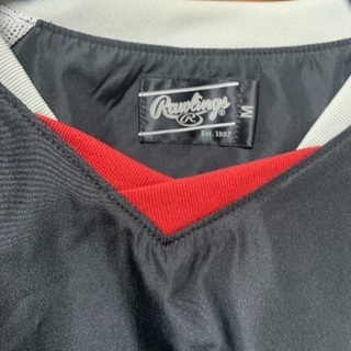 ローリングス 半袖 野球 ウインドブレイカー中古の画像