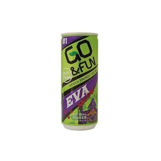 訳有新品 GO&FUN エナジードリンク エヴァンゲリオン 缶 ...