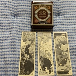 鬼滅の刃キャンディ缶2・ロングステッカーセット780円の画像