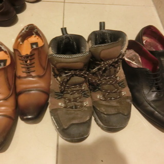使い古しの靴　6足　26.5ｃｍ　男性用の画像